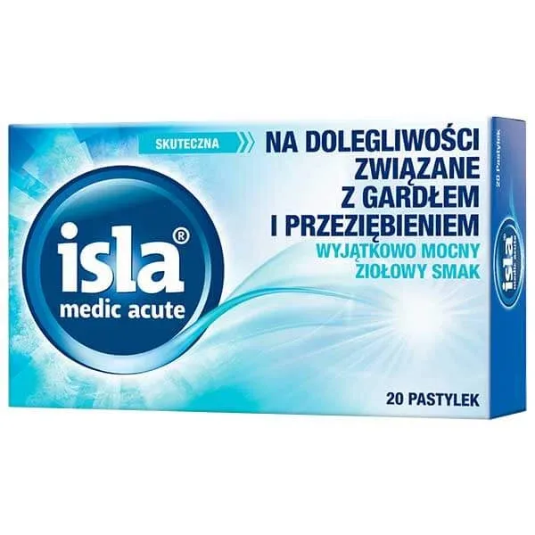 Isla Medic Acute, aromă de plante, 20 pastiluțe Engelhard Arzneimittel — preț și oferte