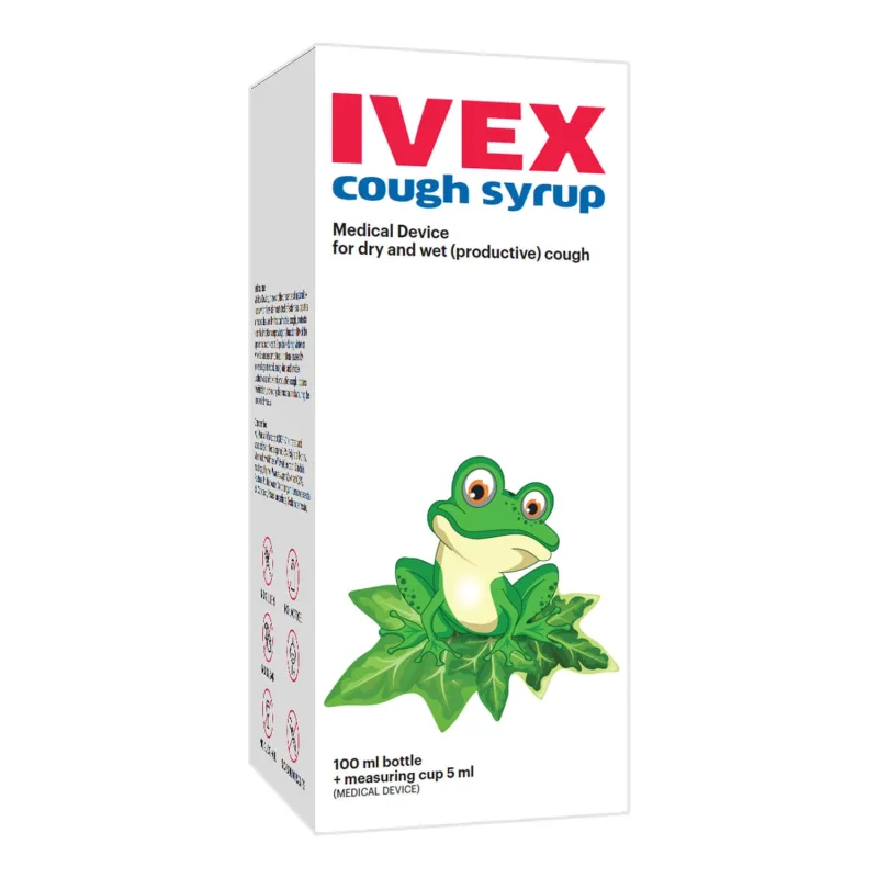 Ivex, sirop pentru tuse uscată și umedă, 100 ml — preț și oferte