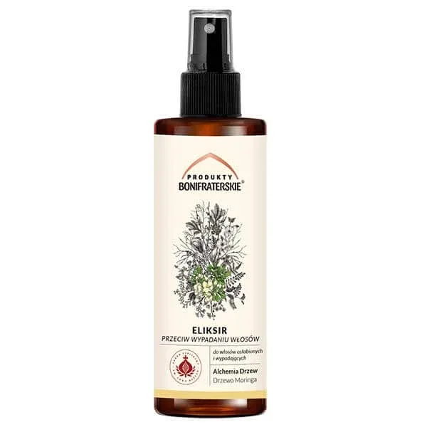 Produse Bonifrater Alchimia arborilor, elixir împotriva căderii părului slăbit, 100 ml Produkty Bonifraterskie — preț și oferte