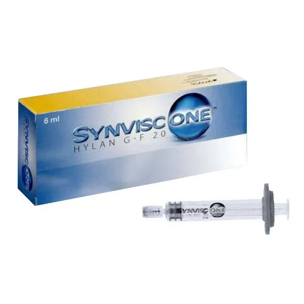 Seringă Synvisc One Hylan G-F 20 48 mg/ 6 ml, 6 ml x 1 fiolă — preț și oferte