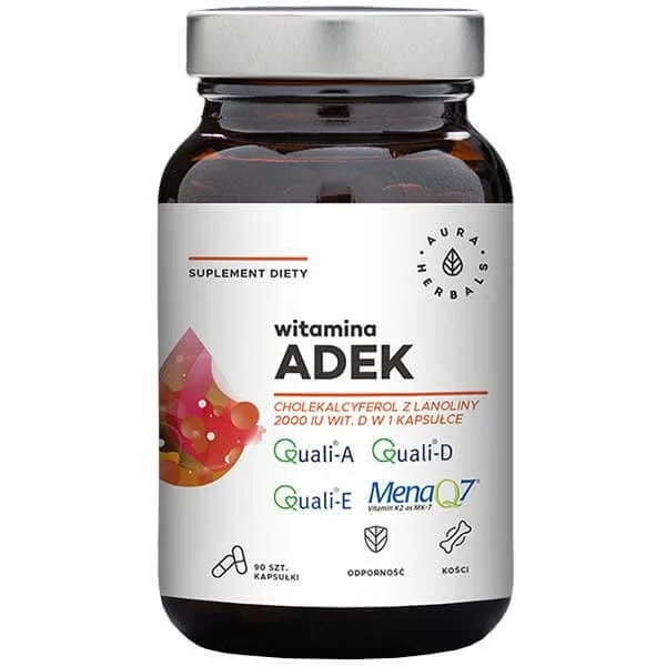 Aura Herbals Vitamina ADEK, 90 capsule — preț și oferte