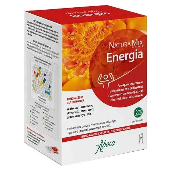 Natura Mix Energy, 2,5 g x 20 pliculețe — preț și oferte