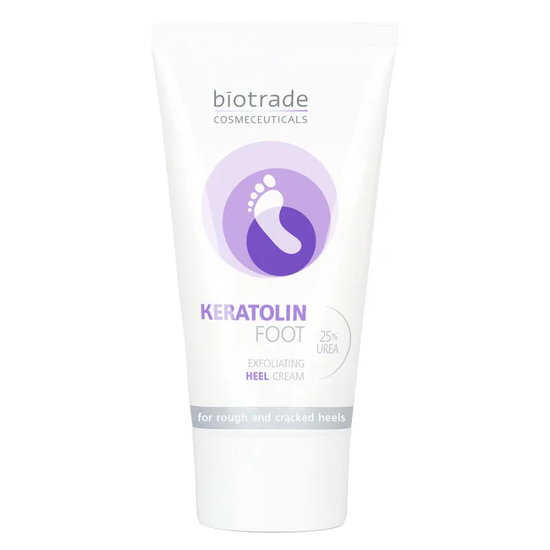 Crema exfolianta pentru picioare cu 25% uree Keratolin Foot, 50 ml, Biotrade — preț și oferte