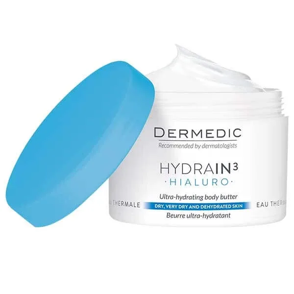 Dermedic Hydrain 3 Hialuro, unt de corp ultrahidratant, 225 ml — preț și oferte