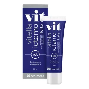 Vitella Ictamo Forte, cremă pentru leziuni cutanate dificile, 30 g
