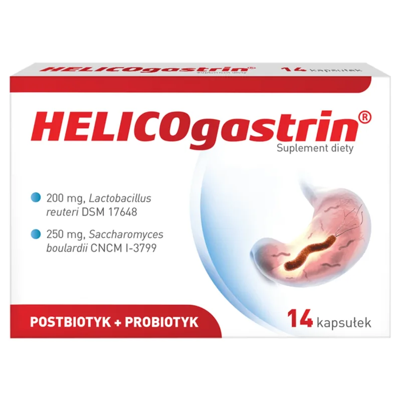 Helicogastrin, 14 capsule — preț și oferte