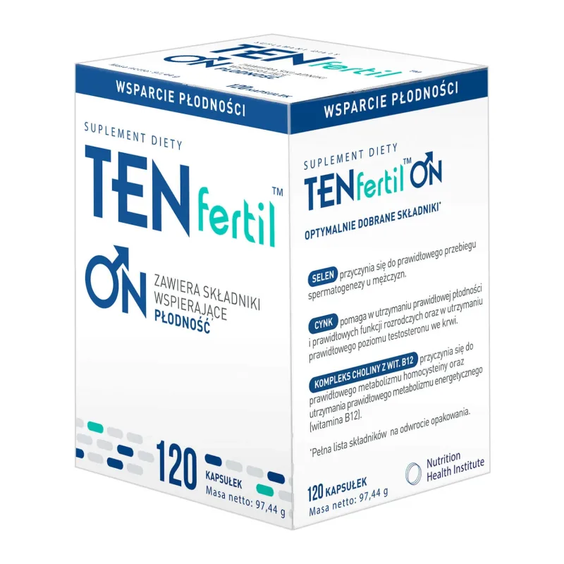 TENfertil On, 120 capsule — preț și oferte