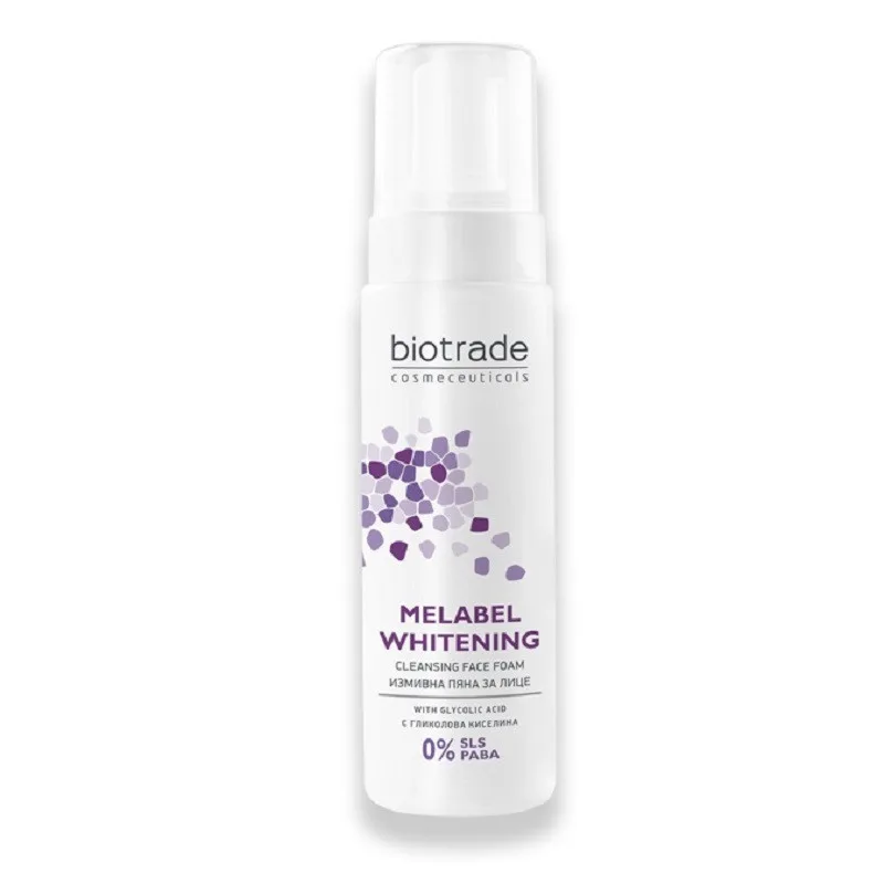 Spuma de curatare depigmentanta Melabel, 150 ml, Biotrade — preț și oferte