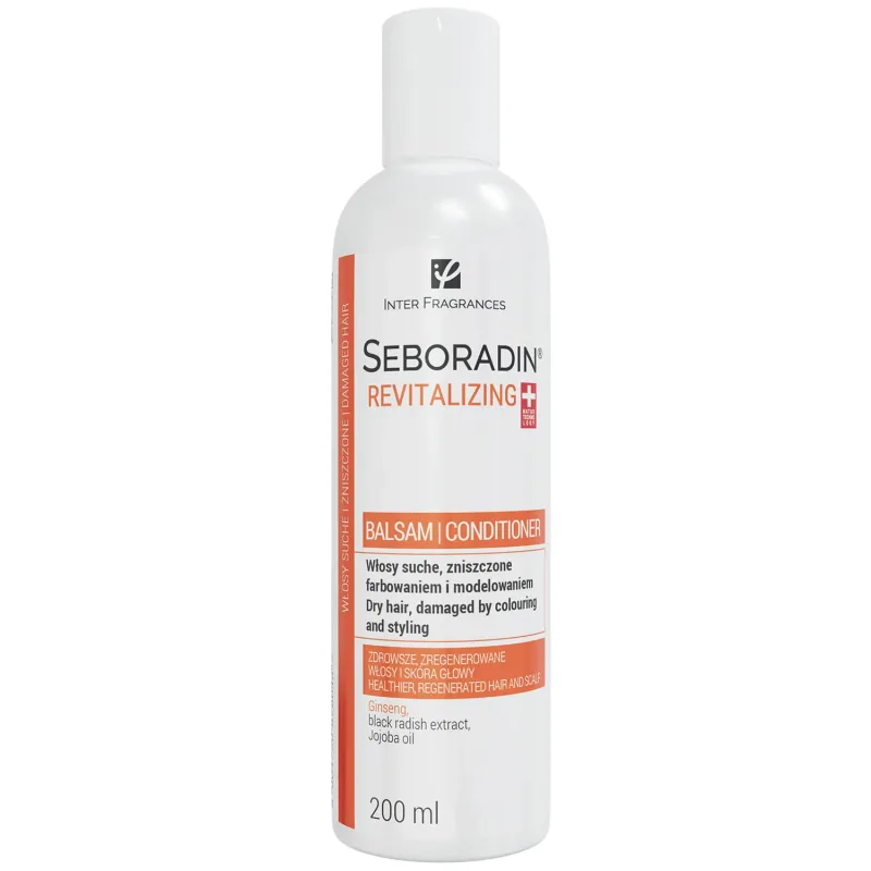 Seboradin Revitalizant, balsam pentru părul uscat deteriorat de colorare și modelare, 200 ml — preț și oferte