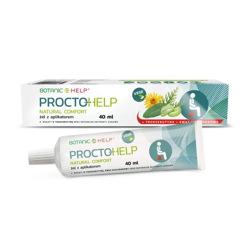 Botanic Help ProctoHelp Natural Comfort, gel cu aplicator, 40 ml — preț și oferte