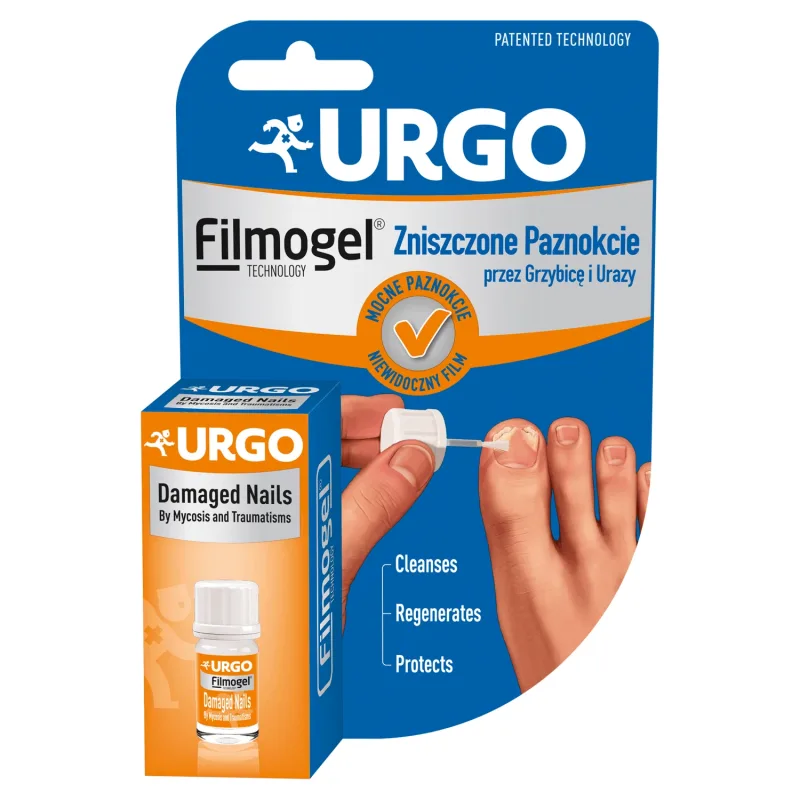 Urgo Filmogel Unghii distruse de infecții fungice și leziuni, plasture lichid 3.3 ml — preț și oferte