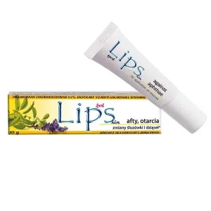 Lipskin Plus, gel pentru afte, abraziuni, leziuni ale mucoaselor și gingiilor, 10 g