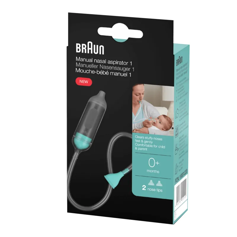 Braun BNA050EU, aspirator nazal, manual, de la naștere — preț și oferte