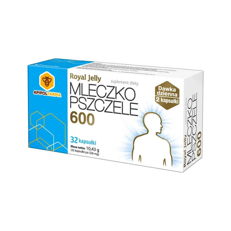 Apipol Farma Royal Jelly Royal Jelly 600, 32 capsule — preț și oferte