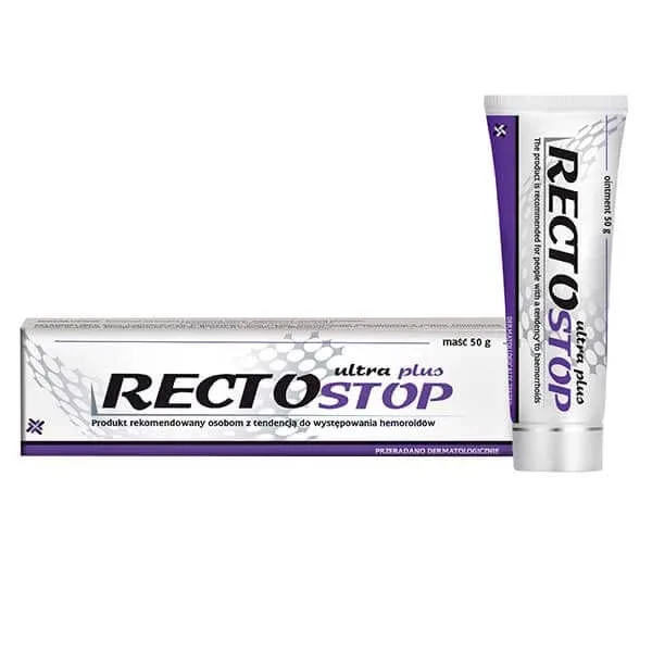 Rectostop Ultra Plus, unguent pentru hemoroizi, 50 g — preț și oferte