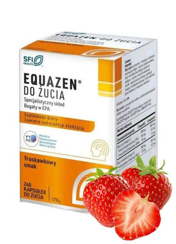 Equazen, aromă de căpșuni, 240 capsule — preț și oferte