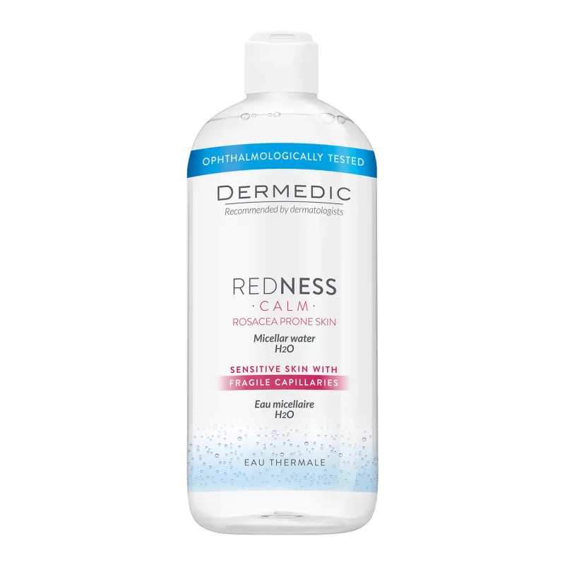 Dermedic Redness Calm, Loțiune micelară H2O, piele sensibilă, 500 ml — preț și oferte