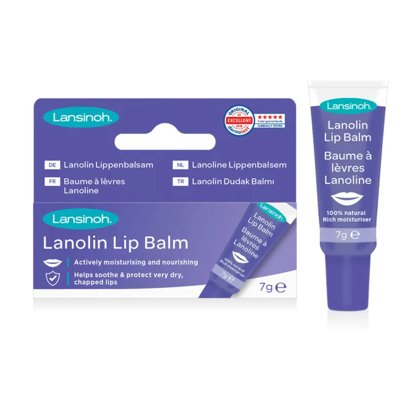 Lansinoh, balsam de buze cu lanolină, 7 g — preț și oferte