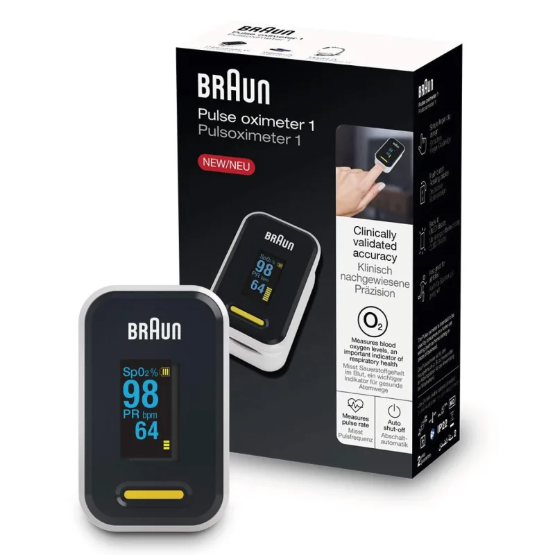 Braun puls oximetru 1, puls oximetru — preț și oferte