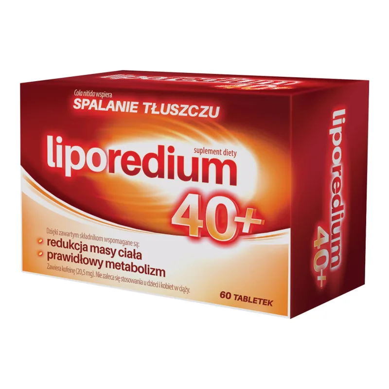Liporedium 40+, 60 comprimate — preț și oferte