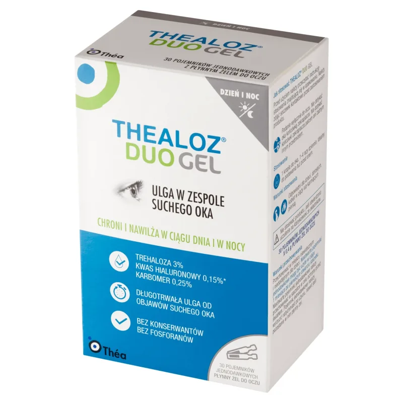 Thealoz Duo Gel, 30 flaconcini Monodose 0,4 g — preț și oferte