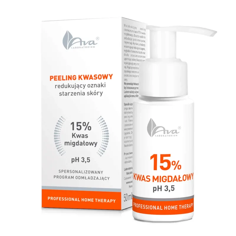 Ava, peeling pentru reducerea semnelor de îmbătrânire a pielii, acid midgelic 15%, 50 ml — preț și oferte