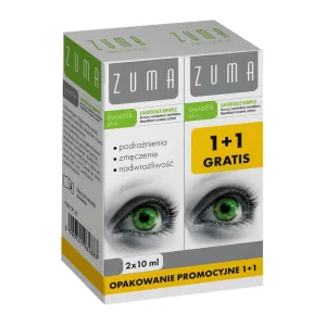 Picături oftalmice calmante Zuma Eyebright Plus, 2 x 10 ml, S-LAB