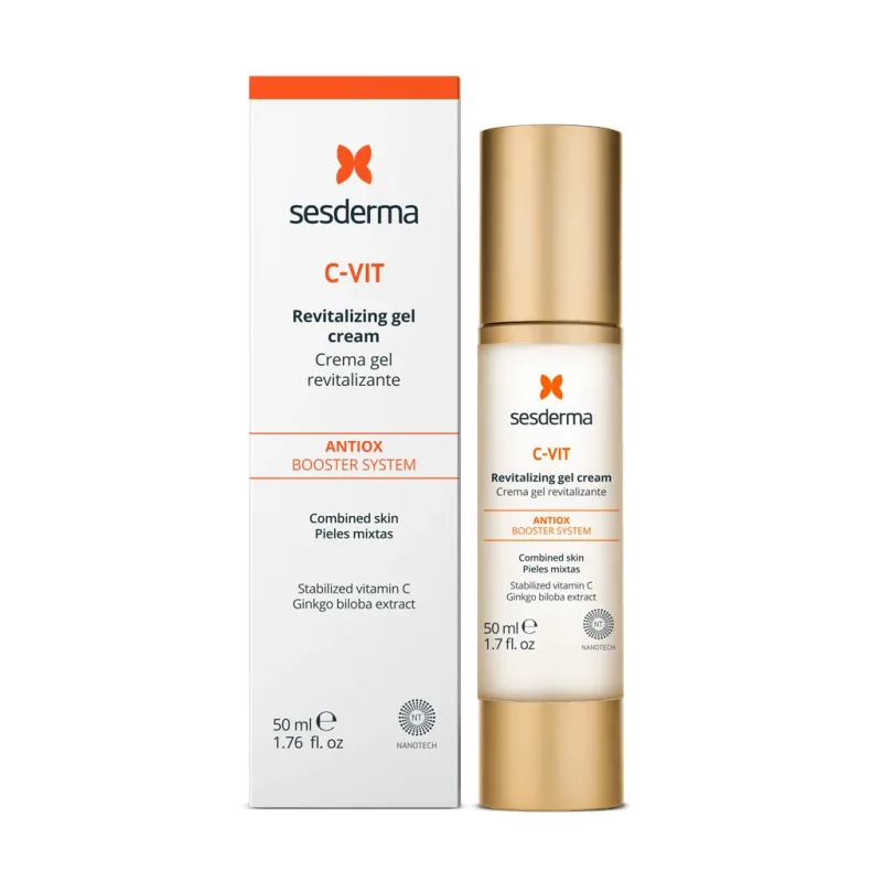 Sesderma C-Vit, gel-cremă revitalizant pentru față, 50 ml — preț și oferte