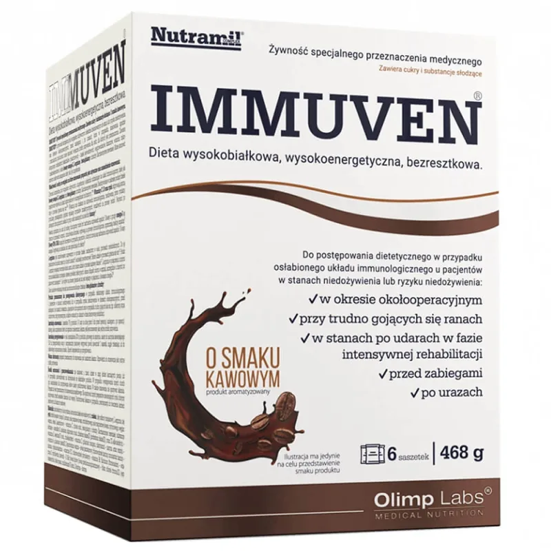 Olimp Immuven, preparat nutritiv, aromă de cafea, 6 pliculețe Olimp Labs — preț și oferte