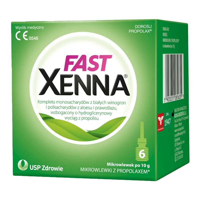 Xenna Fast, 10 g x 6 micro-infuzii USP — preț și oferte