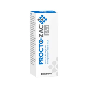 Procto-Zac Silver, cremă proctologică cu complex de argint TIAB, 25 ml