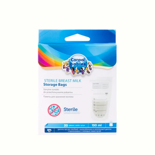 CANPOL Pungi stocare lapte 150ml x 20b 70/001 CANPOL BABIES — preț și oferte