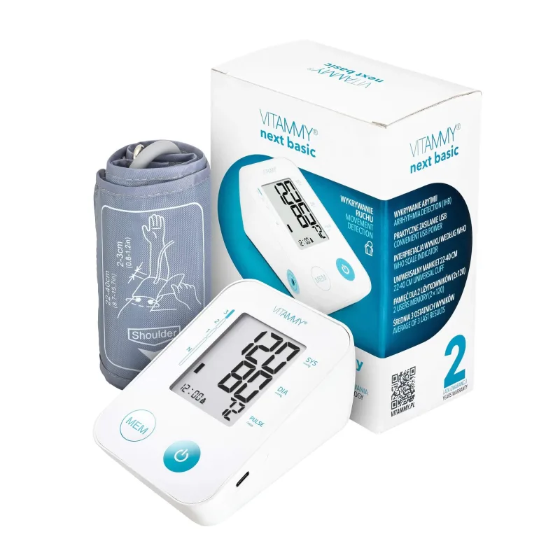 Vitammy Next Basic C03, tensiometru pentru brațul superior, 1 buc — preț și oferte