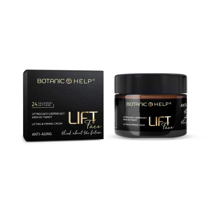Botanic Help Lift Face, cremă de față pentru lifting și fermitate, 50 ml — preț și oferte