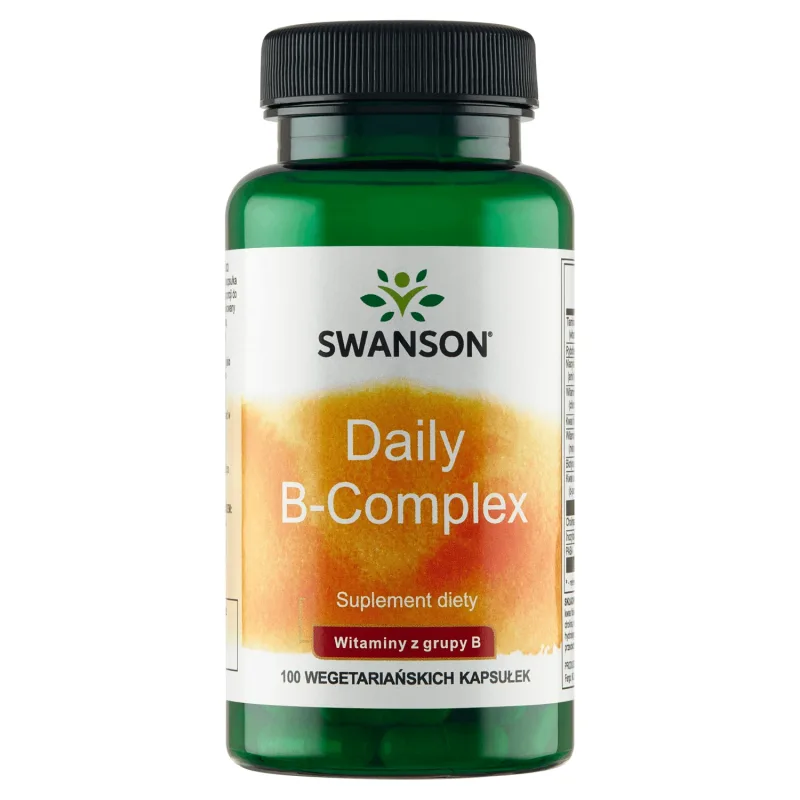 Swanson Daily B-Complex, Vitamine B, 100 capsule vegetariene — preț și oferte