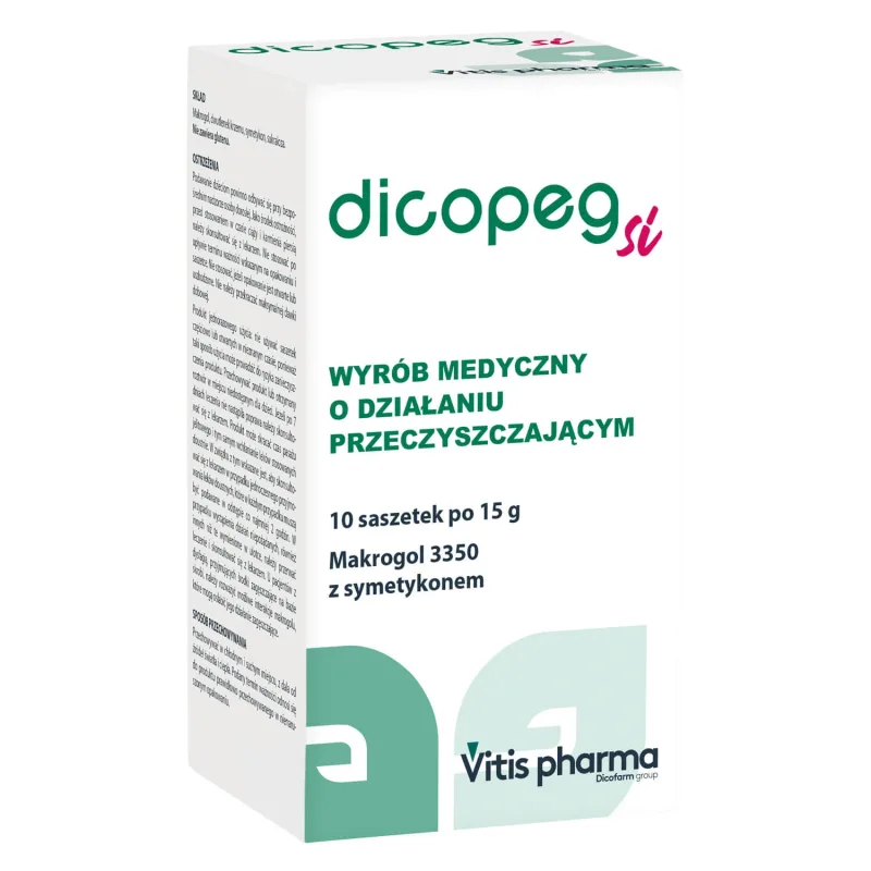 Dicopeg Si, 15 g x 10 pliculețe Vitis — preț și oferte