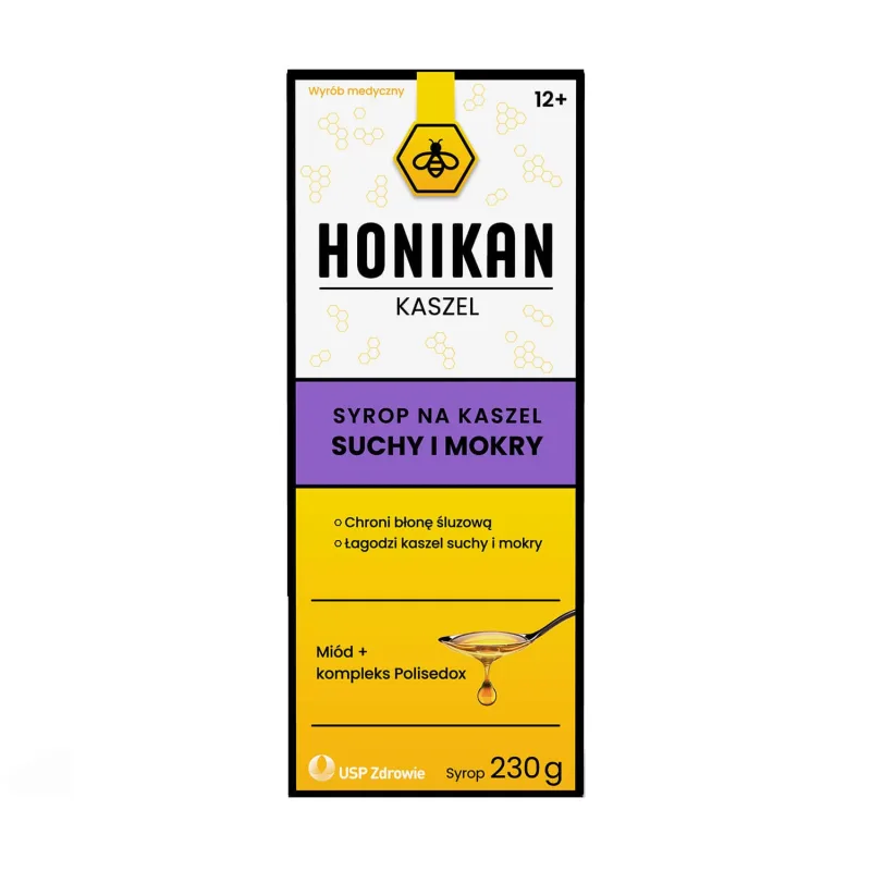 Honikan Cough, sirop pentru copii de la 12 ani și adulți, 230 g USP — preț și oferte