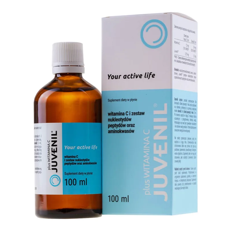 Juvenil Plus Vitamina C,100 ml — preț și oferte