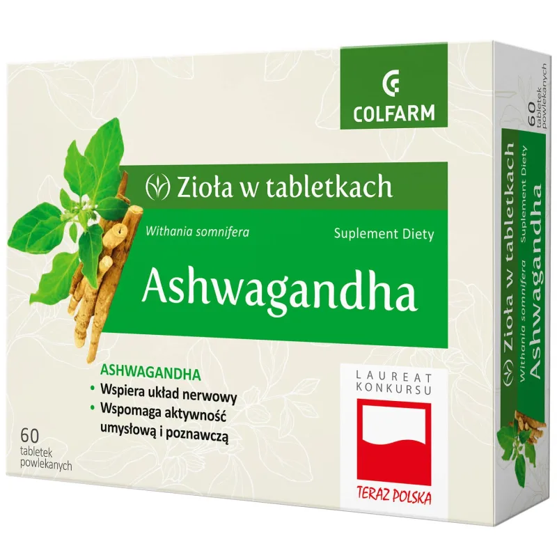 Plante în comprimate Ashwagandha, 60 comprimate Ziola — preț și oferte