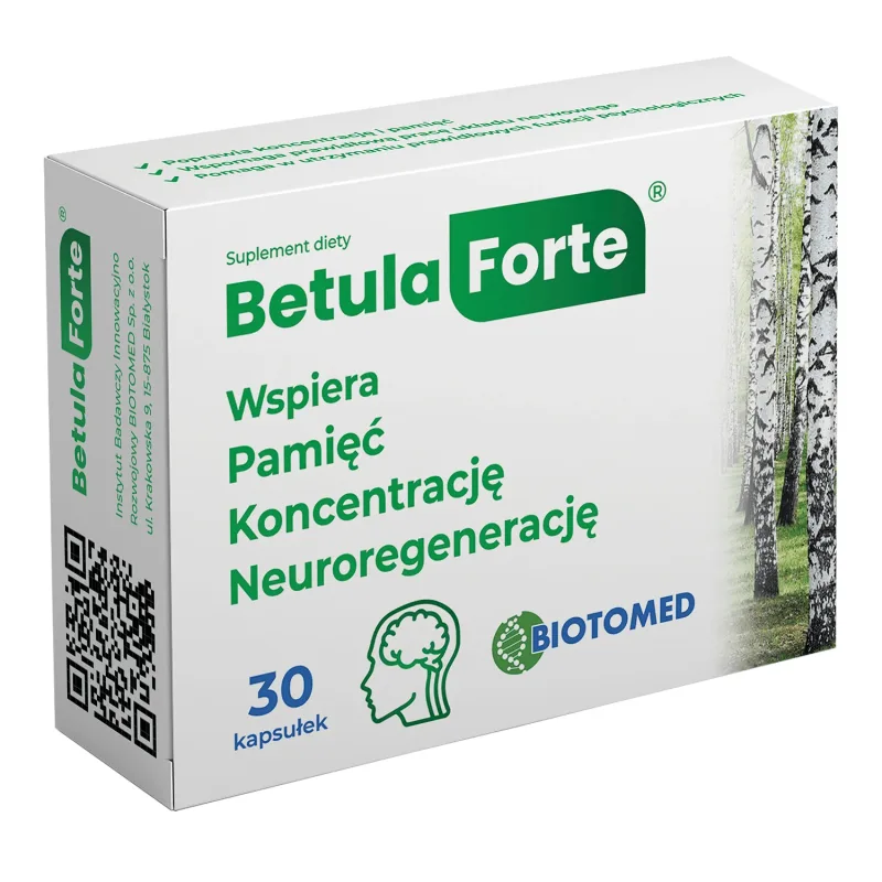 Betula Forte, 30 capsule Biotomed — preț și oferte
