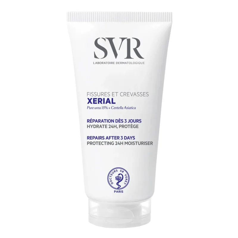 SVR Xerial Fissures et Crevasses, cremă pentru picioare, piele foarte uscată, crăpată și deteriorată, 50 ml — preț și oferte