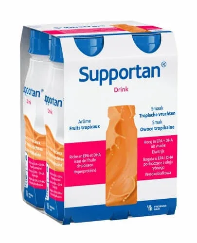 Supportan băutură nutritivă cu aromă de fructe tropicale, 4 x 200 ml, Fresenius Kabi Fresenius Kabi Germania — preț și oferte