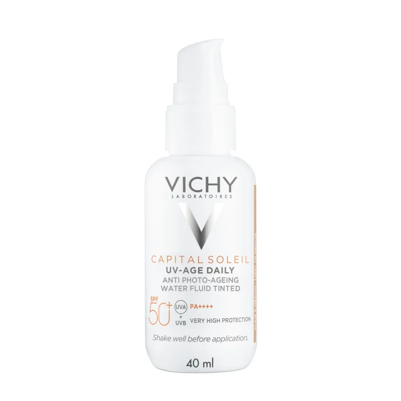 Vichy Capital Soleil UV-Age Daily Tinted SPF50+, 40 ml — preț și oferte