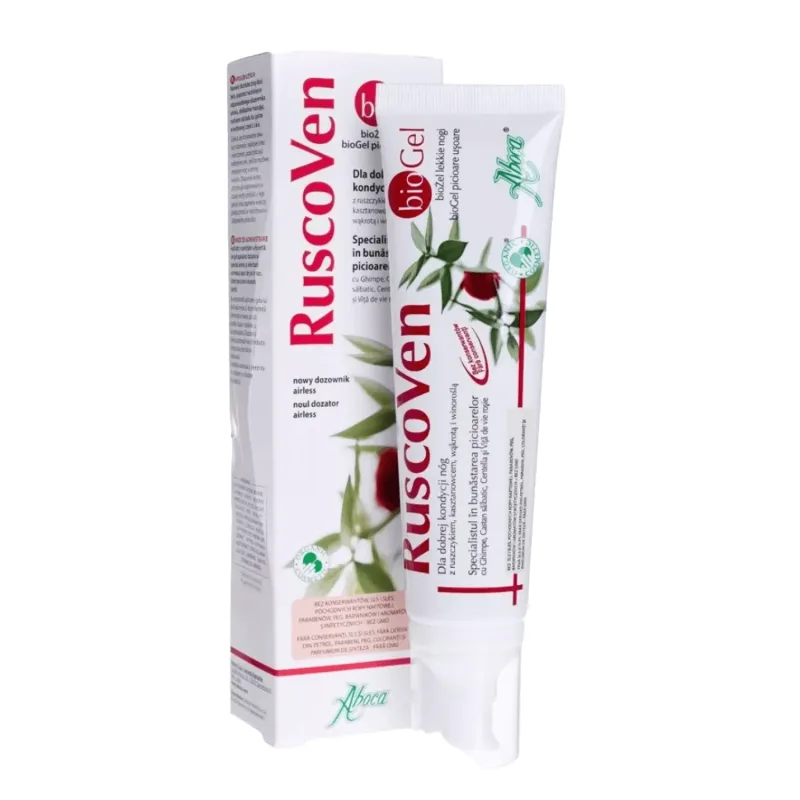 RuscoVen bioGel, gel pentru sănătatea picioarelor, 100 ml ABOCA — preț și oferte