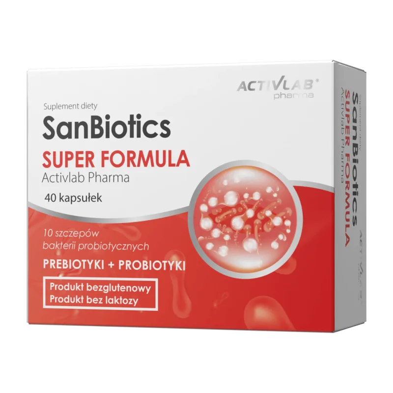 Activlab Pharma SanBiotics Super Formula, 40 capsule — preț și oferte