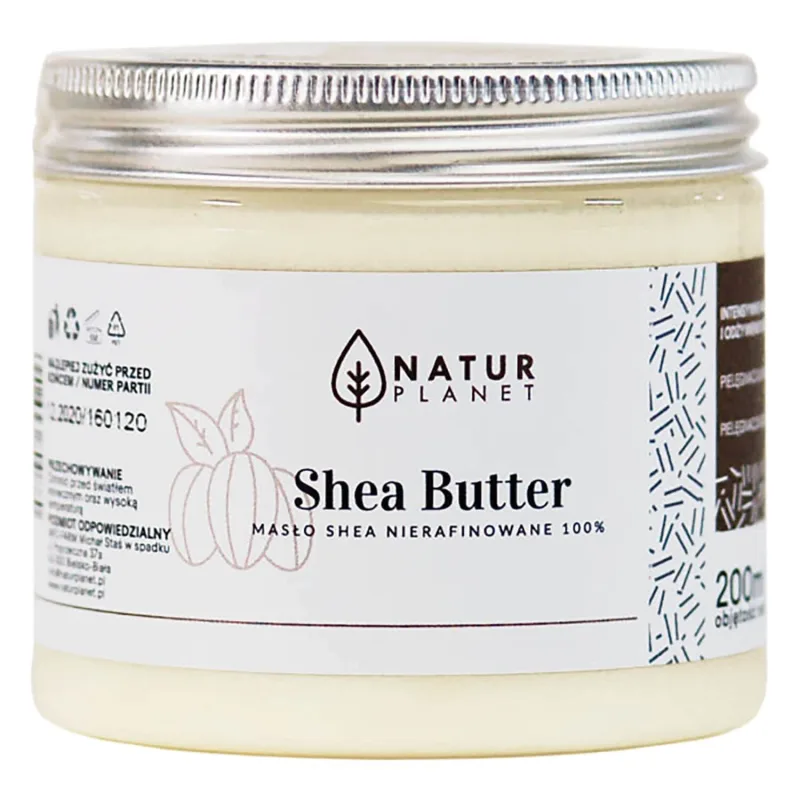 Natur Planet, unt de shea, nerafinat 100%, 200 g — preț și oferte