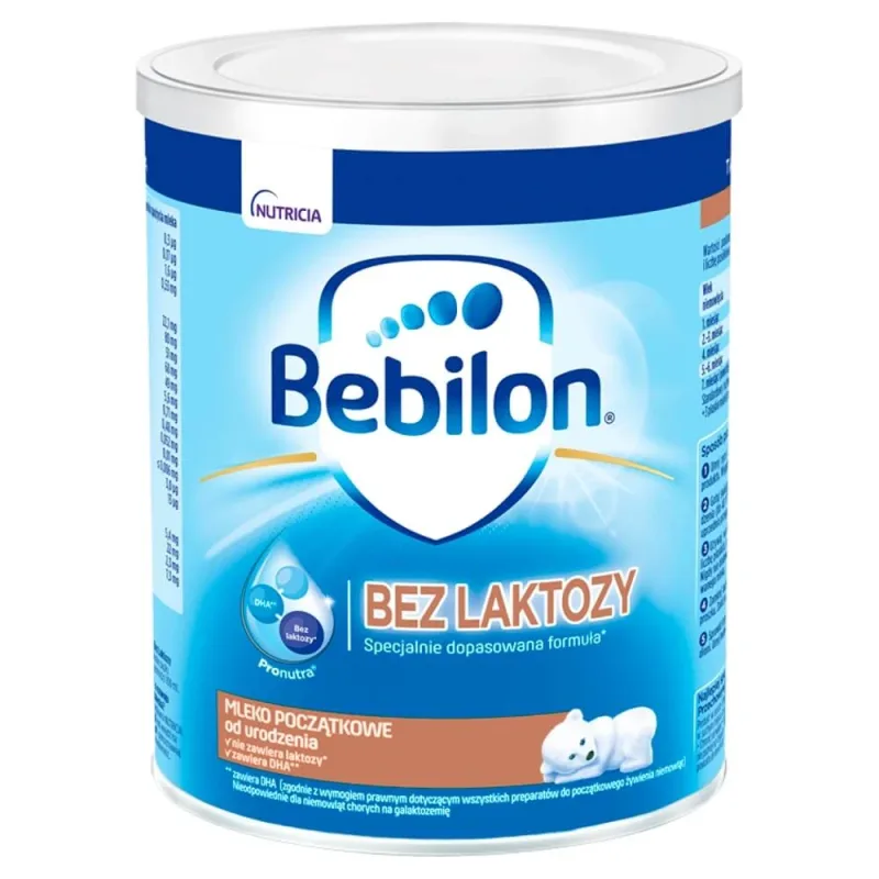 Bebilon Lapte pentru sugari fără lactoză, de la naștere, 400 g — preț și oferte