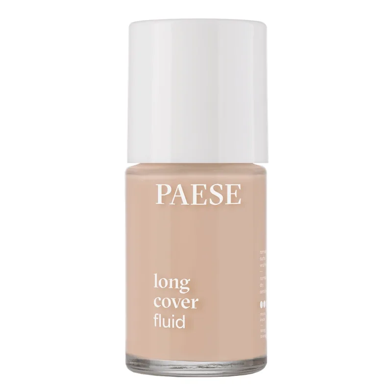 Paese Long Cover Fluid, fond de ten opac, 02 Natural, 30 ml — preț și oferte