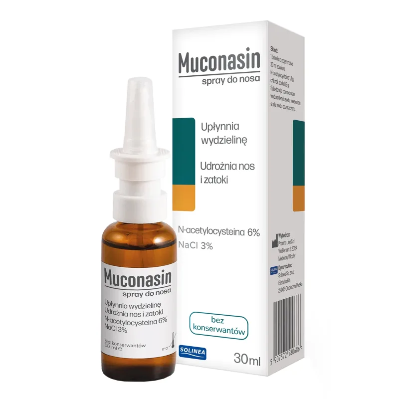 Muconasin, spray nazal, 30 ml — preț și oferte