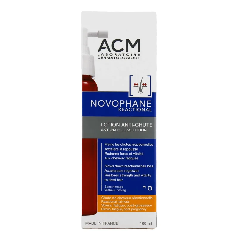 Novophane Reactional loțiune anti-cădere a părului, 100 ml, Acm Laboratoires — preț și oferte